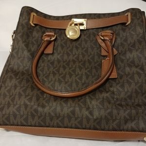 New Authentic Michael kors LRG Hamilton tote